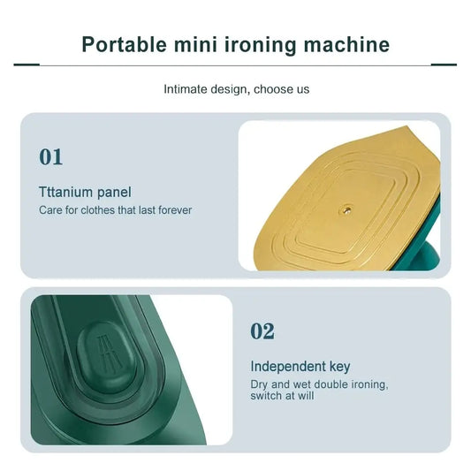 Foldable Handheld Steamer.